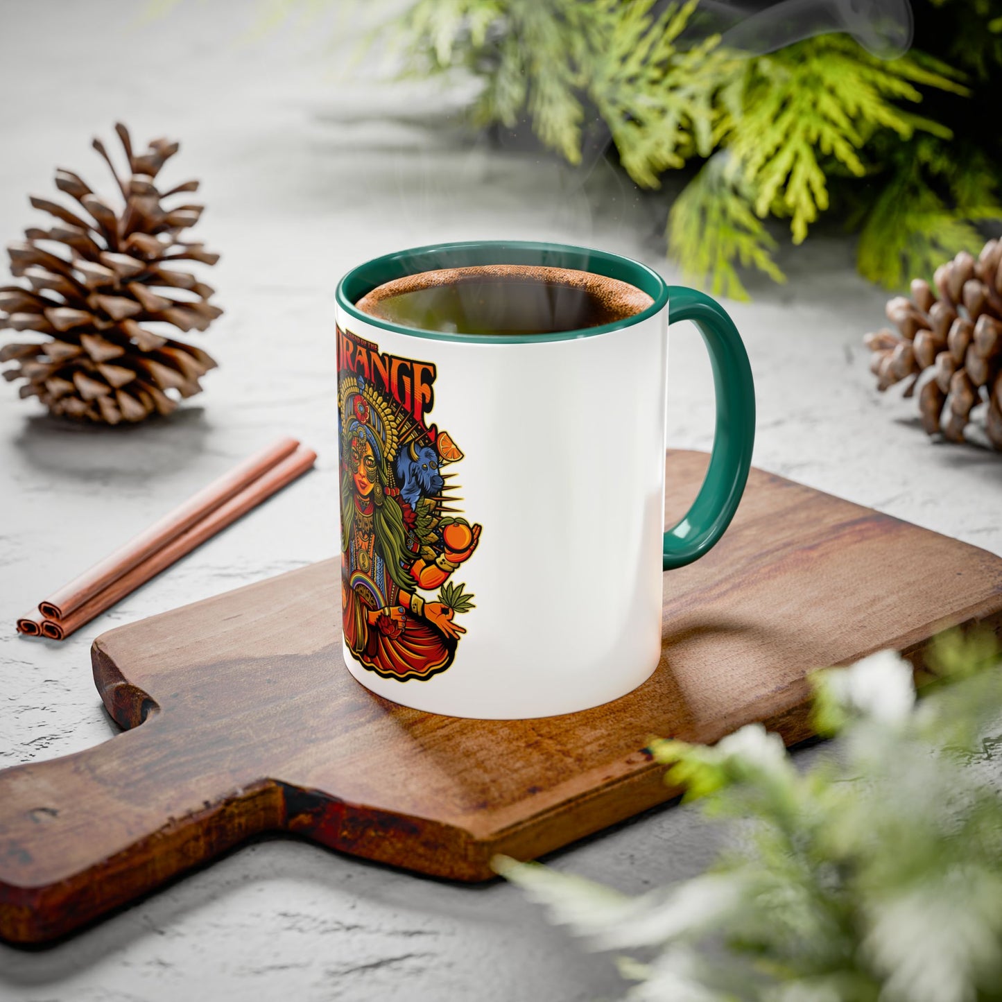 Legend of the Zorange Mug – Vibrant Gift for Tea Lovers, Coffee Drinkers, Home Decor, Art Enthusiasts, Unique Gift Idea, Bright Beverage