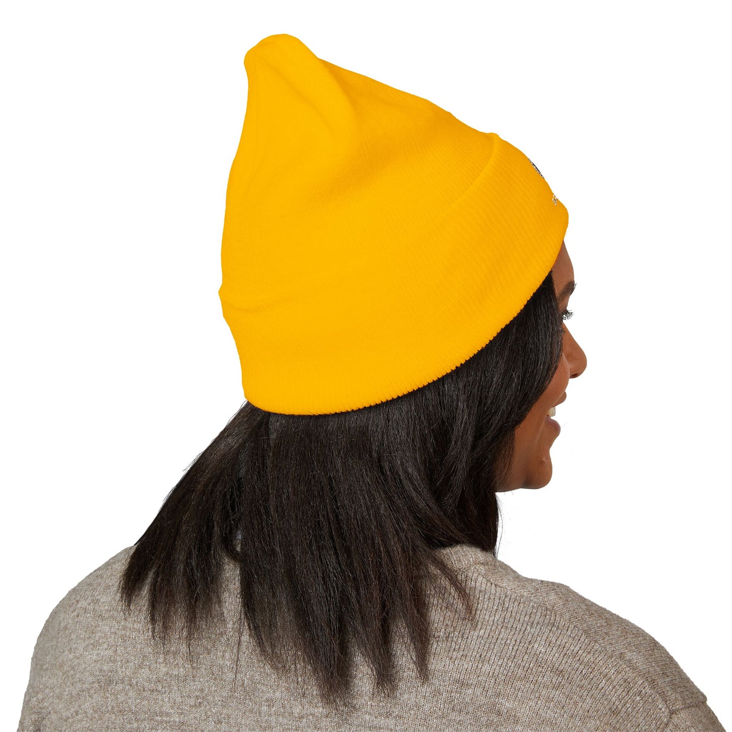 Embroidered Classic Cuffed BREATHE FREE Beanie
