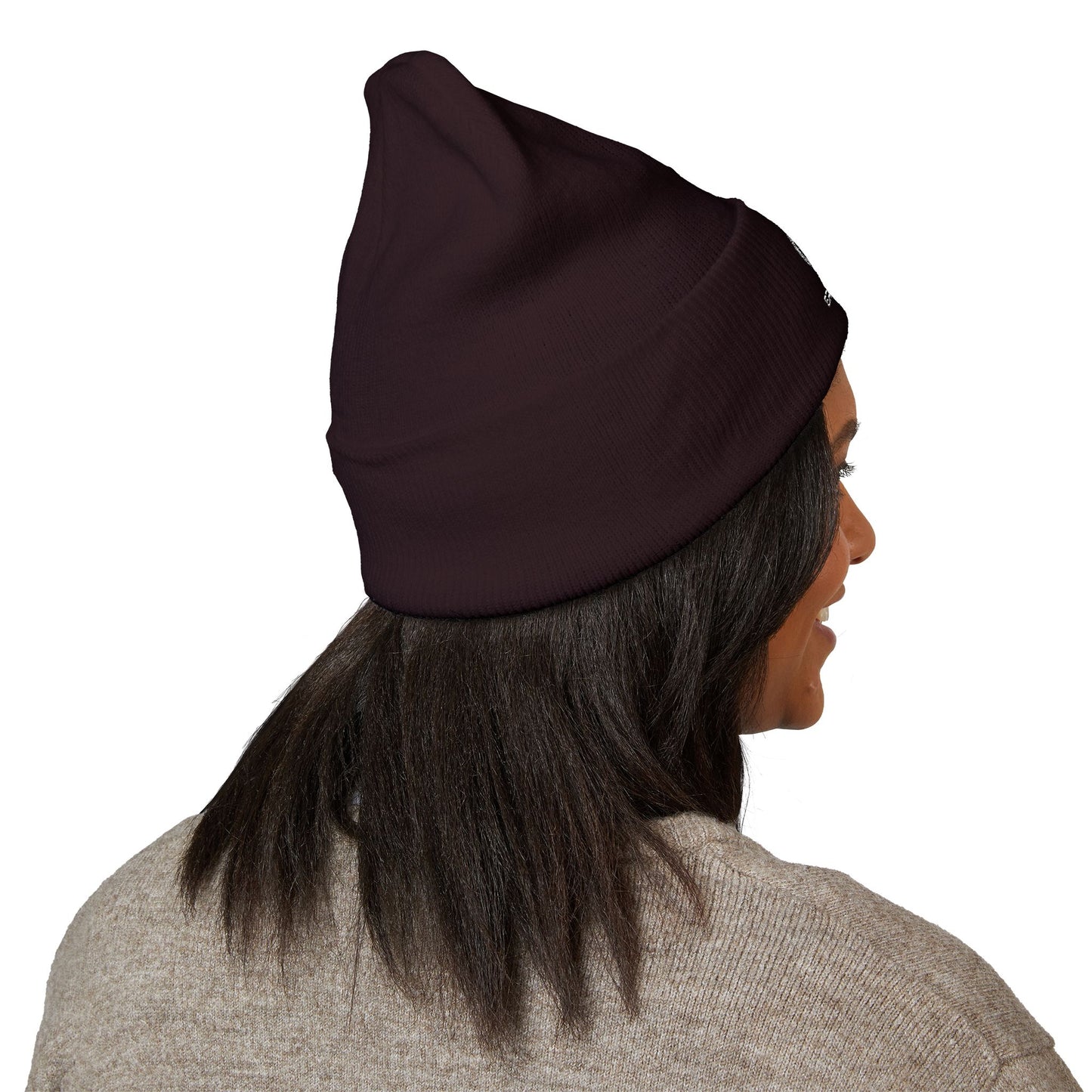 Embroidered Classic Cuffed BREATHE FREE Beanie