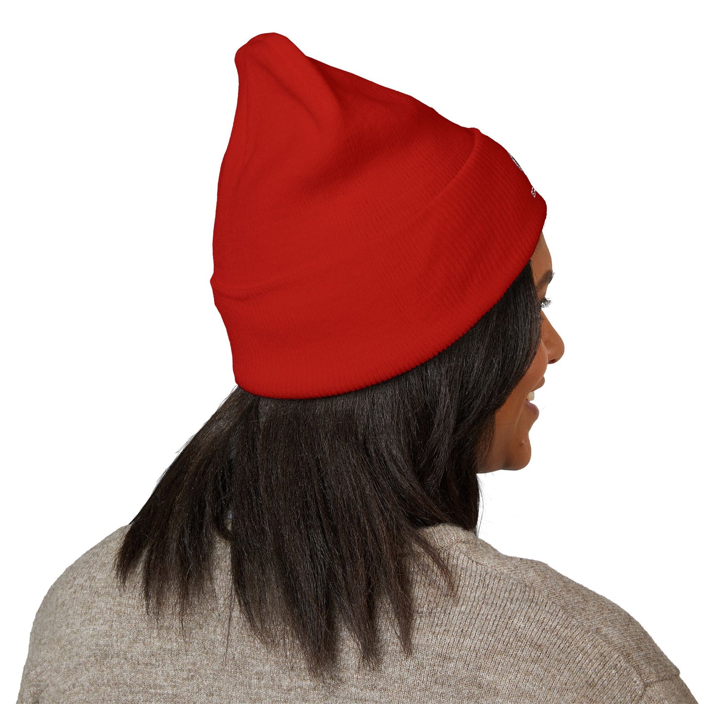 Embroidered Classic Cuffed BREATHE FREE Beanie