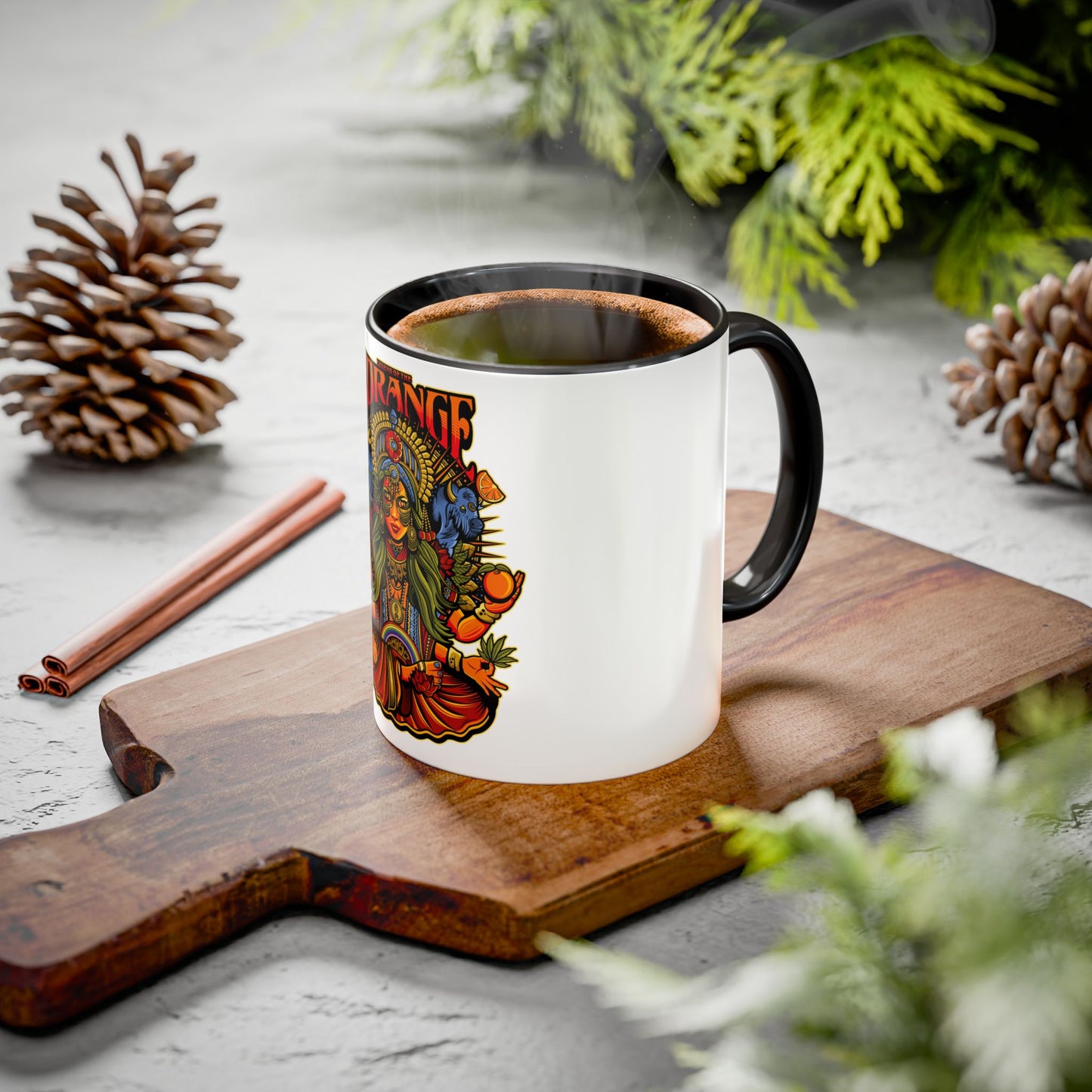 Legend of the Zorange Mug – Vibrant Gift for Tea Lovers, Coffee Drinkers, Home Decor, Art Enthusiasts, Unique Gift Idea, Bright Beverage
