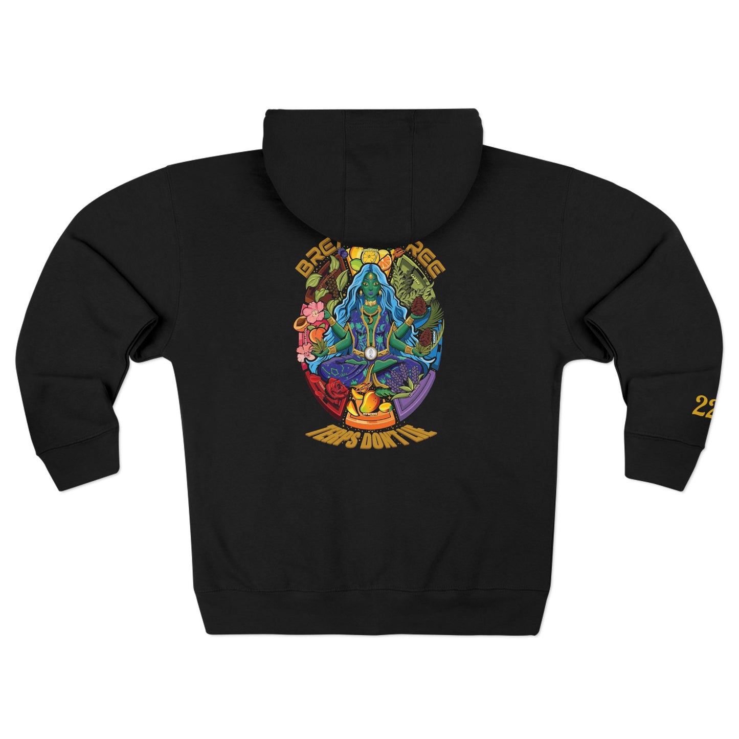 Breathe Free Terpene Goddess Hoodie Sweatshirt