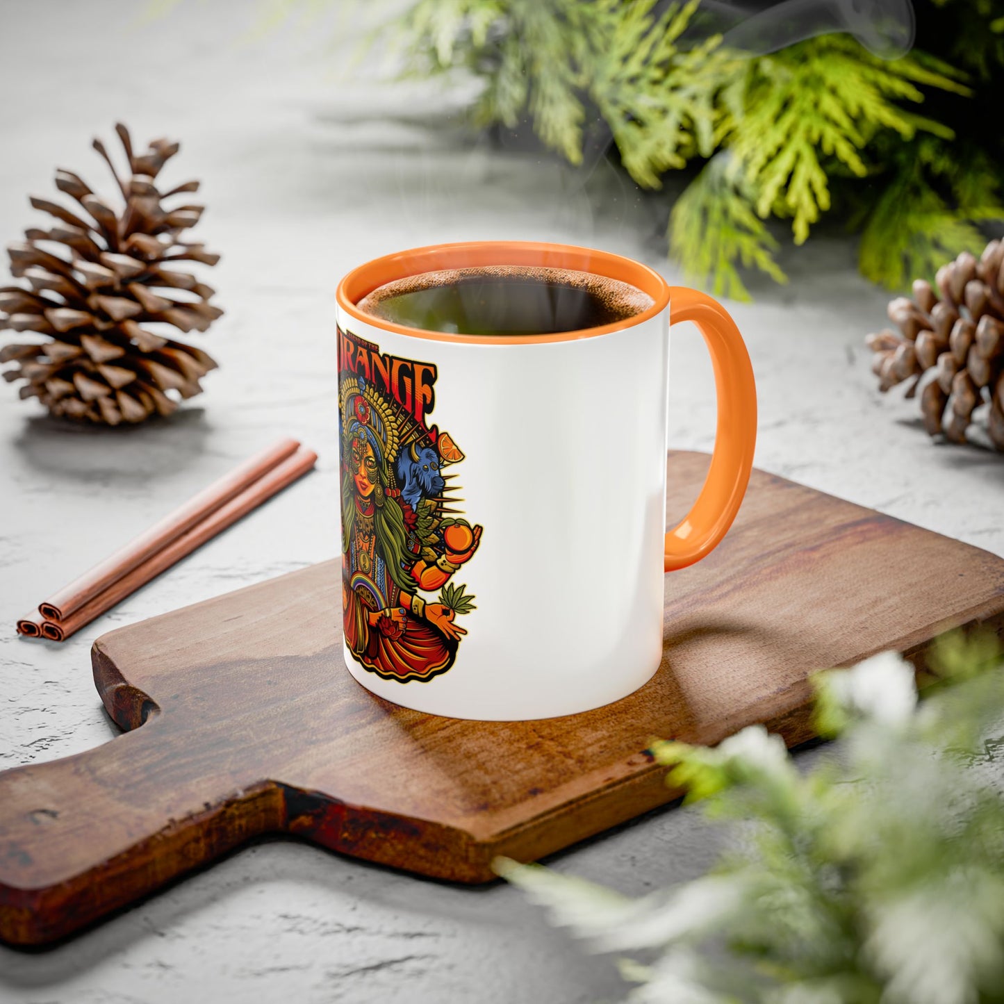 Legend of the Zorange Mug – Vibrant Gift for Tea Lovers, Coffee Drinkers, Home Decor, Art Enthusiasts, Unique Gift Idea, Bright Beverage