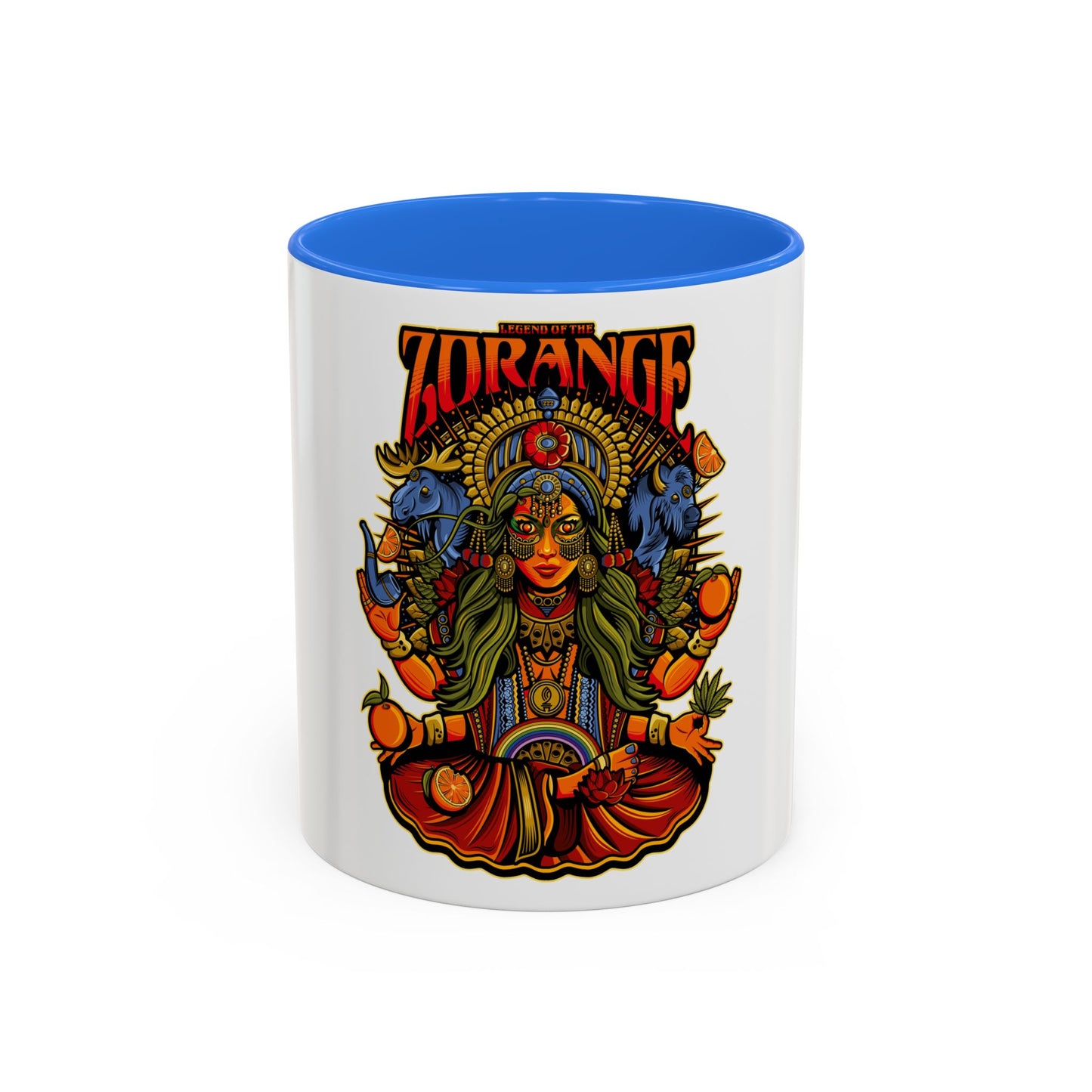 Legend of the Zorange Mug – Vibrant Gift for Tea Lovers, Coffee Drinkers, Home Decor, Art Enthusiasts, Unique Gift Idea, Bright Beverage