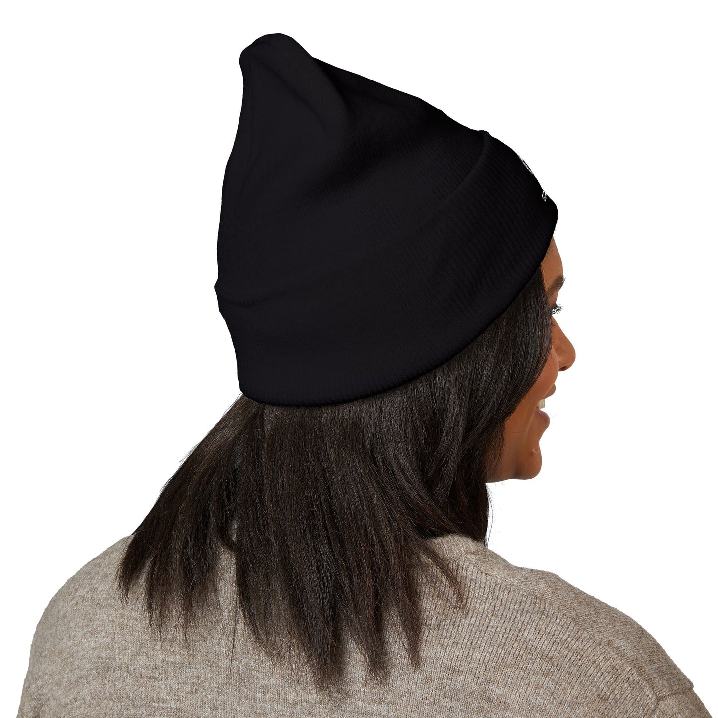 Embroidered Classic Cuffed BREATHE FREE Beanie
