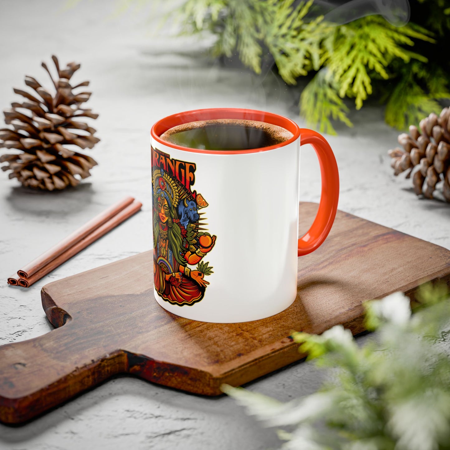Legend of the Zorange Mug – Vibrant Gift for Tea Lovers, Coffee Drinkers, Home Decor, Art Enthusiasts, Unique Gift Idea, Bright Beverage
