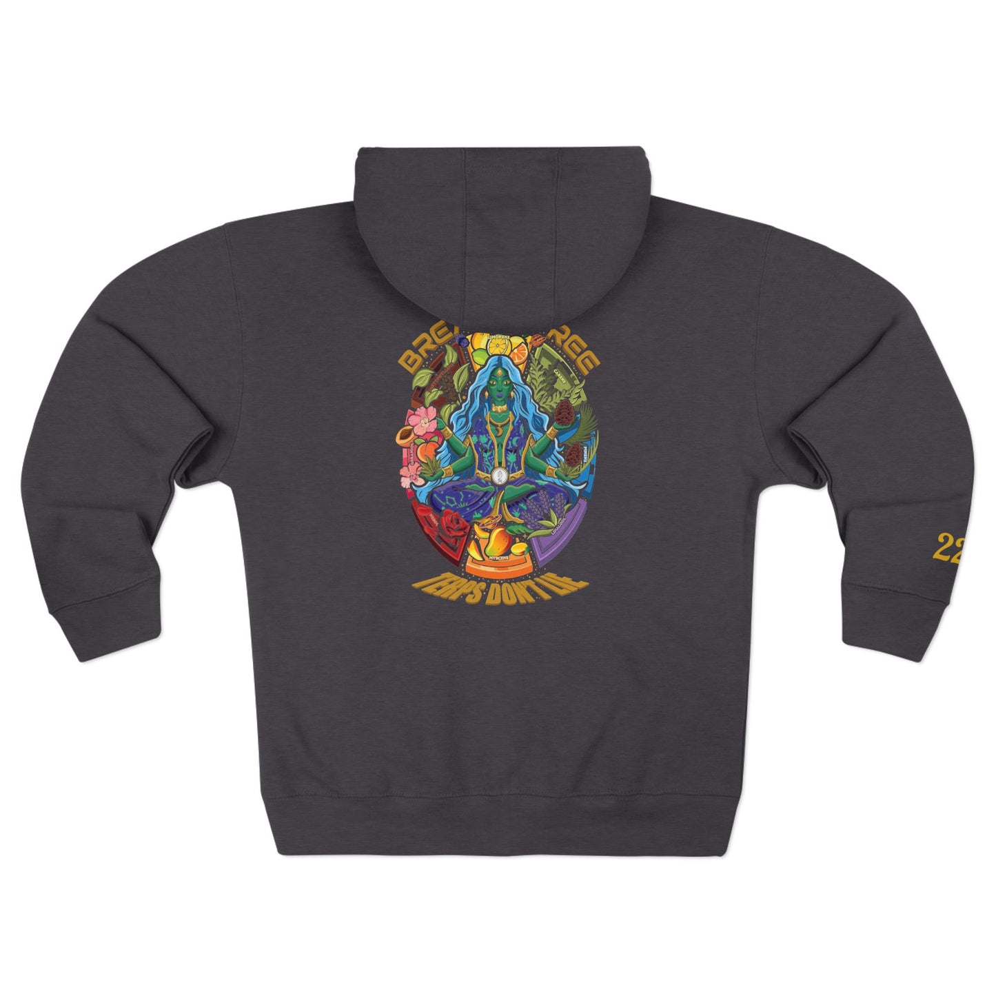 Breathe Free Terpene Goddess Hoodie Sweatshirt