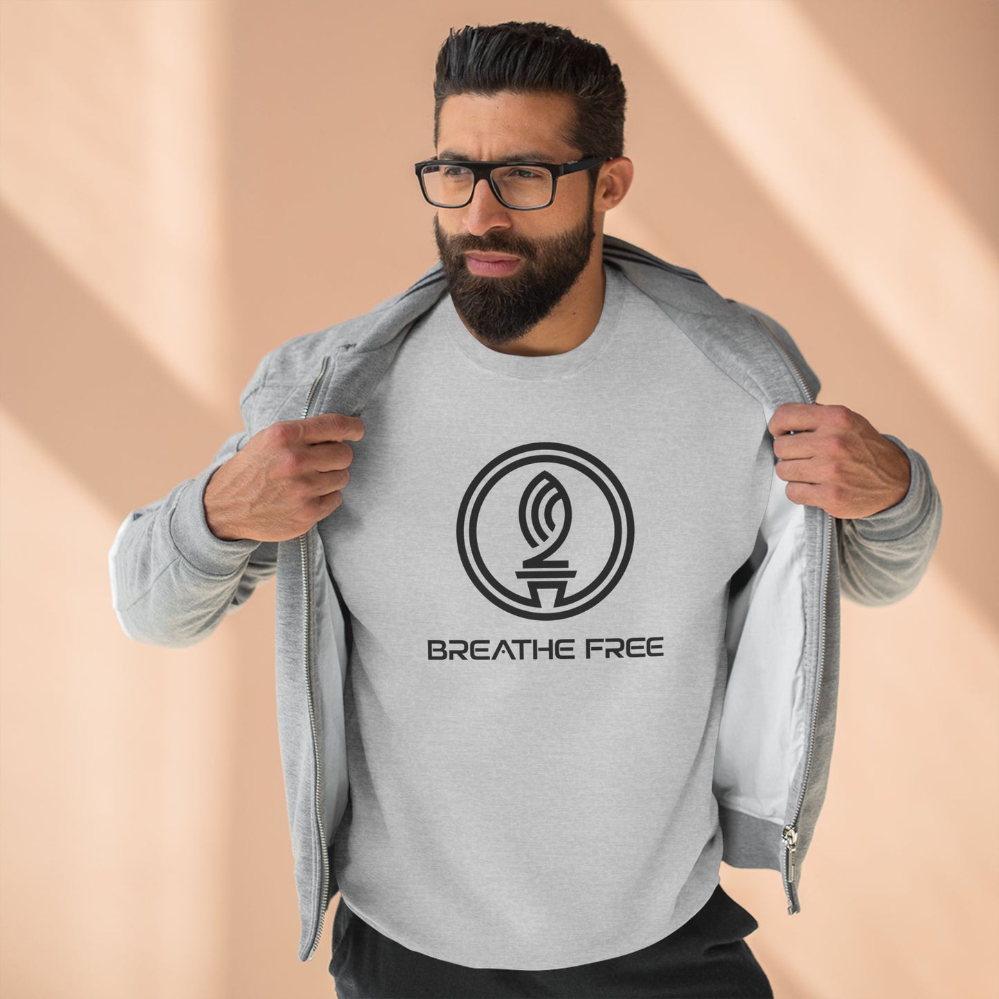 Breathe Free Crewneck Sweatshirt, Cozy Unisex Apparel, Relaxed Fit, Perfect Gift for Comfort Seekers, Casual Everyday Wear, Great for [...]