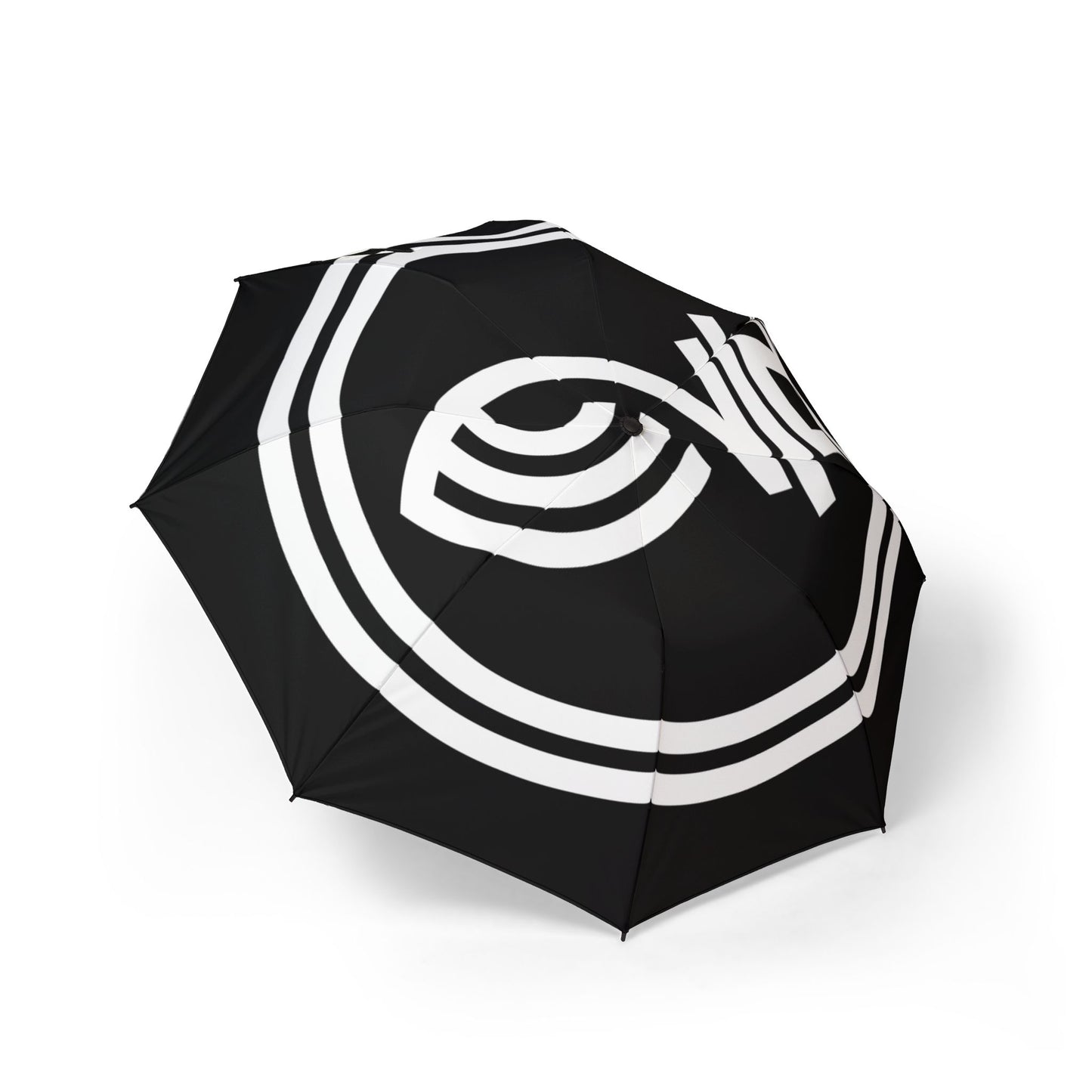 Stylish Semi-Automatic Foldable Umbrella for Rainy Days, Compact Travel Umbrella, Chic Gift for Him/Her, Black and White Design, [...]