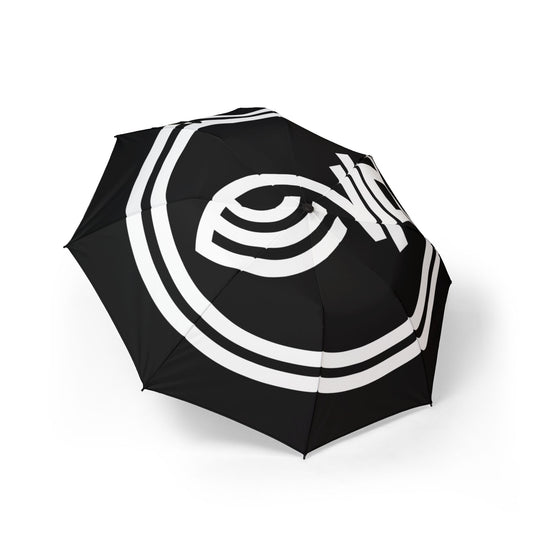 Stylish Semi-Automatic Foldable Umbrella for Rainy Days, Compact Travel Umbrella, Chic Gift for Him/Her, Black and White Design, [...]