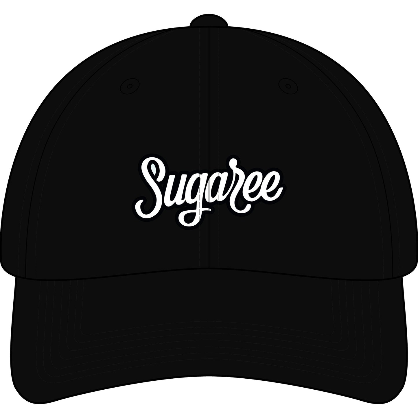 Sugaree Embroidered Cap — Classic Script Baseball Hat
