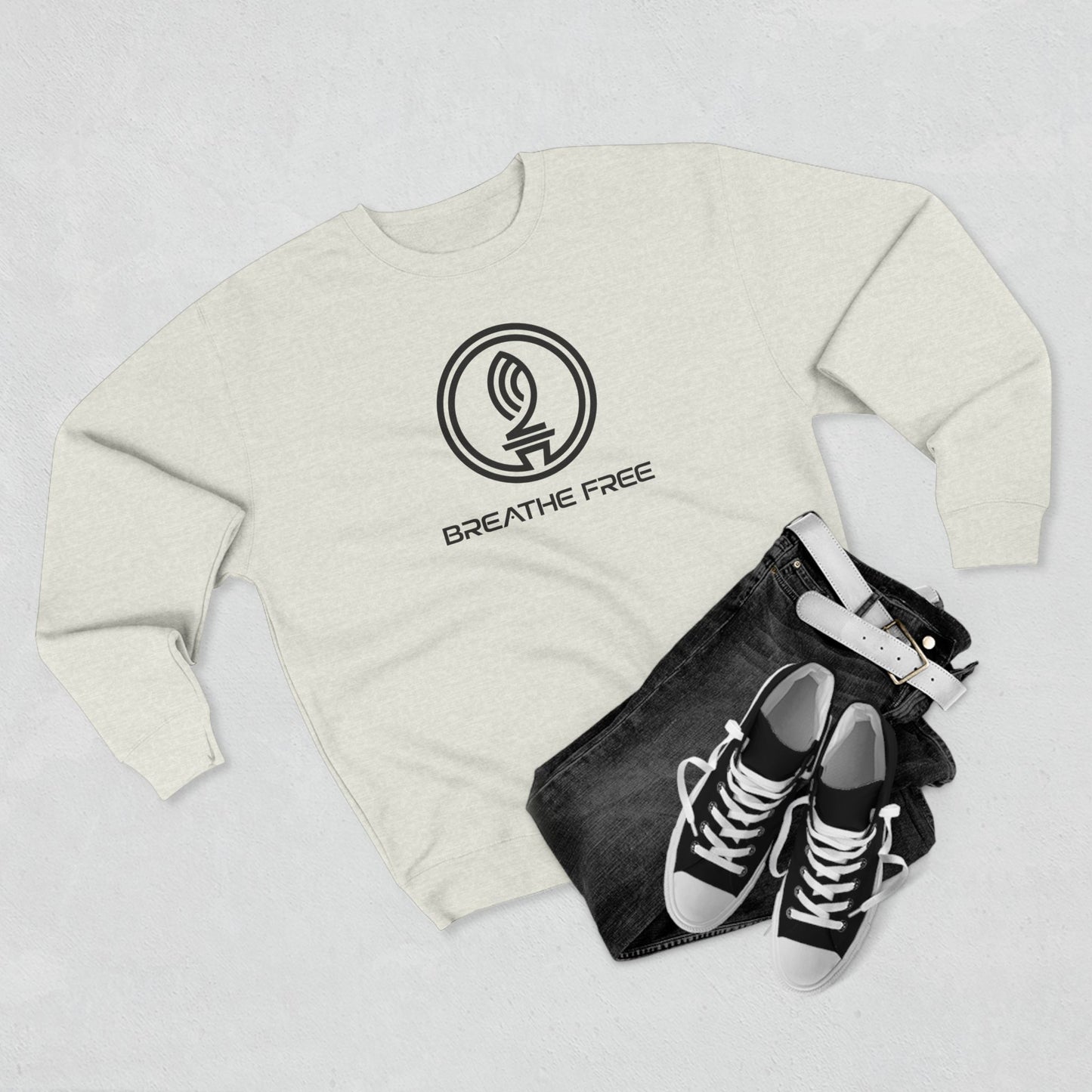 Breathe Free Crewneck Sweatshirt, Cozy Unisex Apparel, Relaxed Fit, Perfect Gift for Comfort Seekers, Casual Everyday Wear, Great for [...]