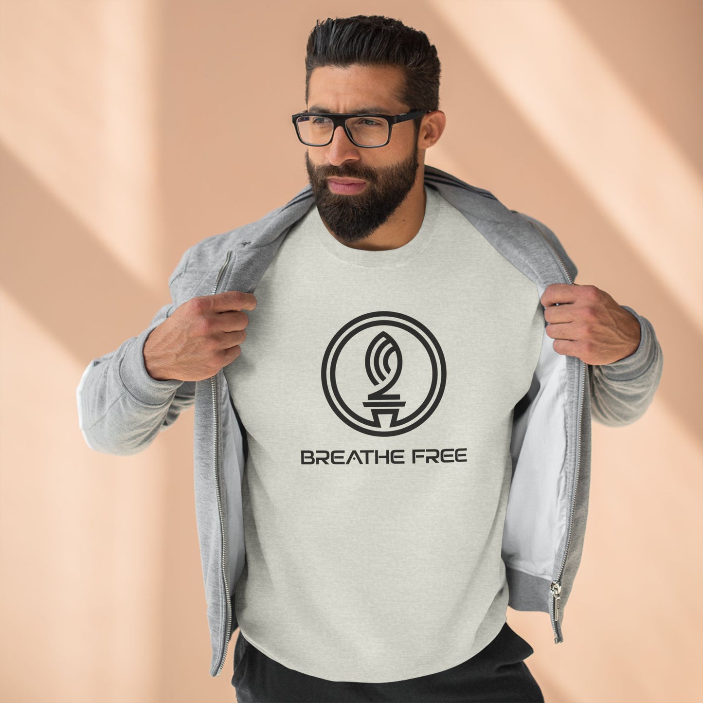 Breathe Free Crewneck Sweatshirt, Cozy Unisex Apparel, Relaxed Fit, Perfect Gift for Comfort Seekers, Casual Everyday Wear, Great for [...]