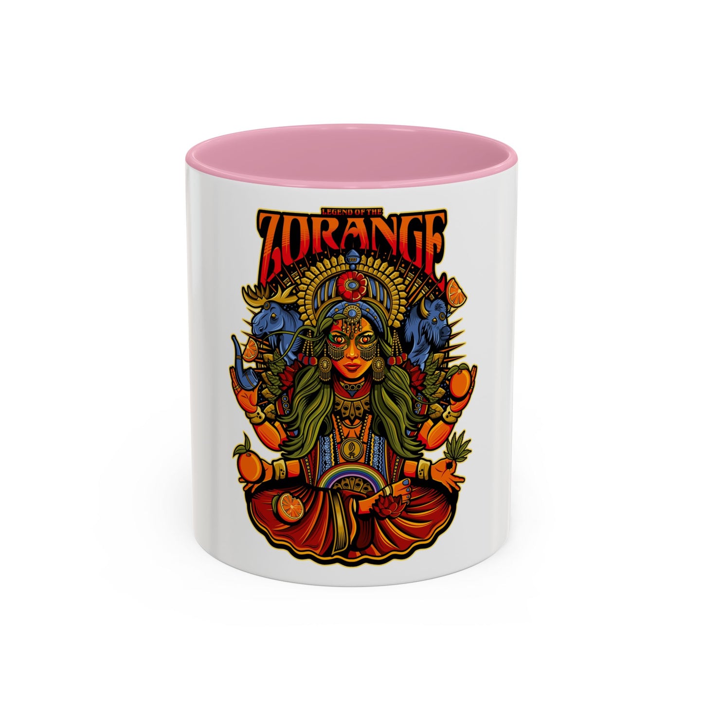 Legend of the Zorange Mug – Vibrant Gift for Tea Lovers, Coffee Drinkers, Home Decor, Art Enthusiasts, Unique Gift Idea, Bright Beverage